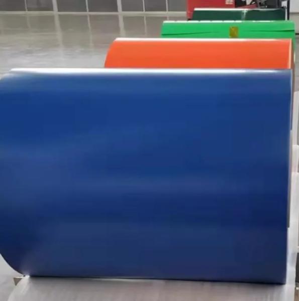 0.25mm To 1.8mm PVDF Decorative Color Coated Aluminum Strips H12 H14 Coil Sheet