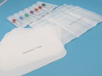 Absorventes Manga absorvente de algodão resistente à água reutilizável e fácil de limpar