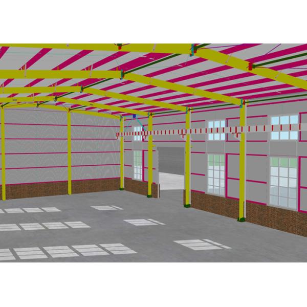 Prefabricated Steel Structure Workshop Q235B Industrial Steel Construction