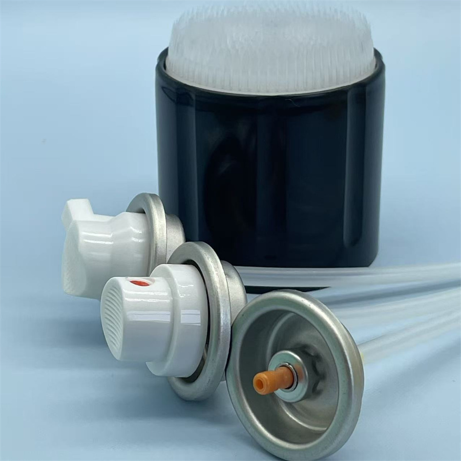 Foam Cleaning Solution Valve, Foam Aerosol Dispensing Valve For Multi‑Surface Cleaner Formulation