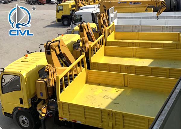 18 Ton 2 Axles Folding Arm Boom Loader / Truck Mounted Crane SQ360ZB4