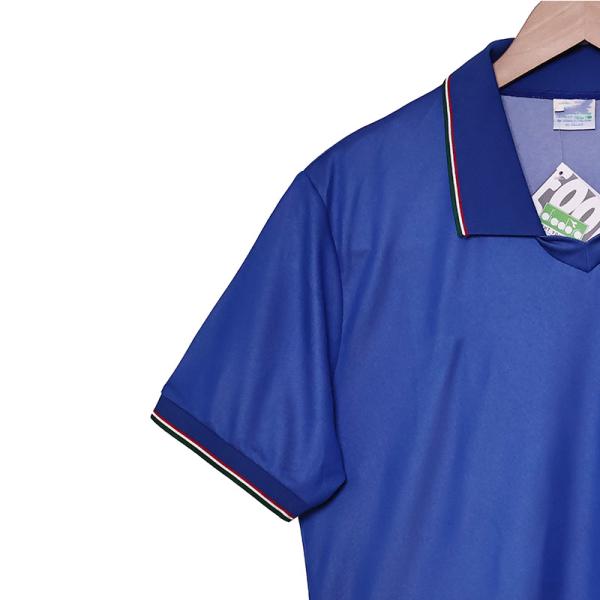 Italy 1990 Home National Team Football Jerseys Replica Customizable