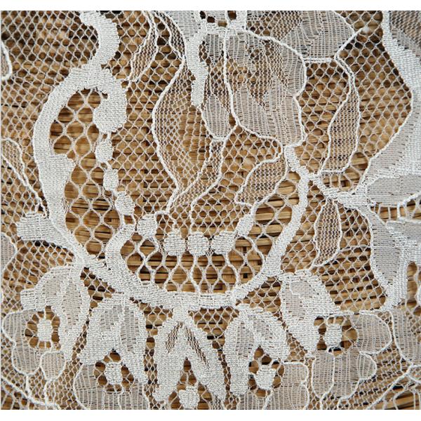 Green Environmental Protection  Eyelash Lace Fabric  for Wedding Dress