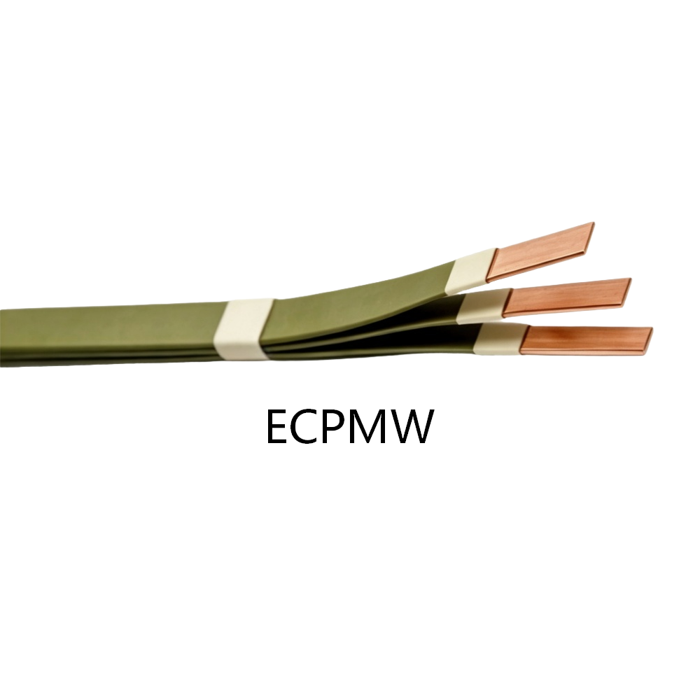 ECPMW Enameled Paper Composite Magnet Wire Customized Composite Conductor