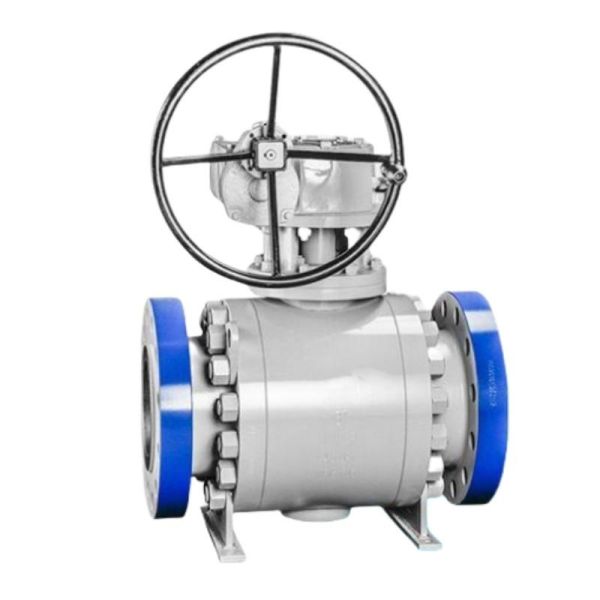 HOT API Standard Carbon Steel WCB 3-Piece Trunnion Mounted Ball Valve Flange Connection High Temperature Gas Use Industrial