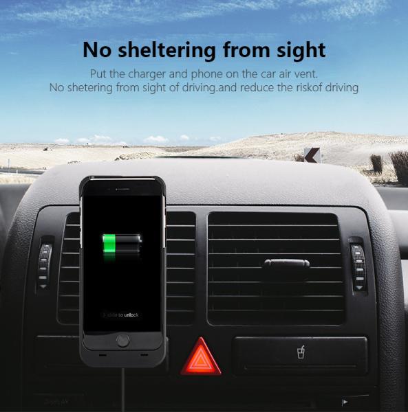 WIRELESS CAR CHARGER Magnetic QI car mount wireless charger for SAMSUNG iPhone any mobile phone 10W fast charging