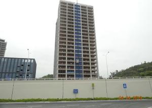 Elevador dobro da grua da construção do pinhão da cremalheira da gaiola 250M