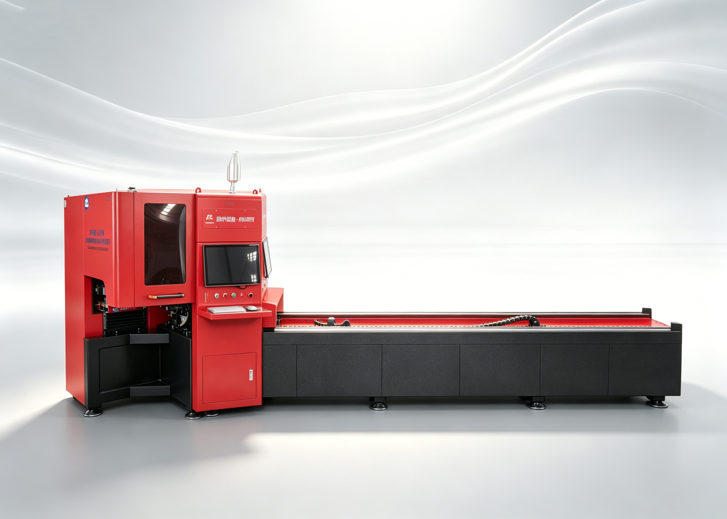 5 axis laser cutting machine for metal pipe processing