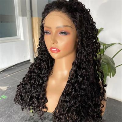 Neobeauty Pixie Curl Raw 5x5 Hd renda fechamento peruca cabelo humano cor natural