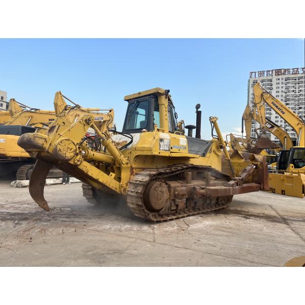 Used Komatsu D155A-5 bulldozer original paint original parts