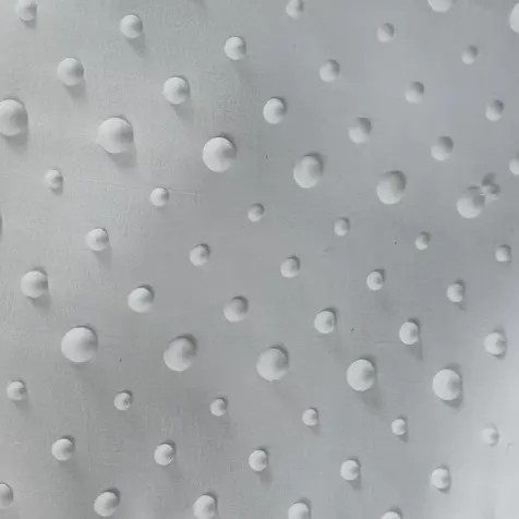 100% Polyester Microfiber 3D Embossed Dyed Fabric