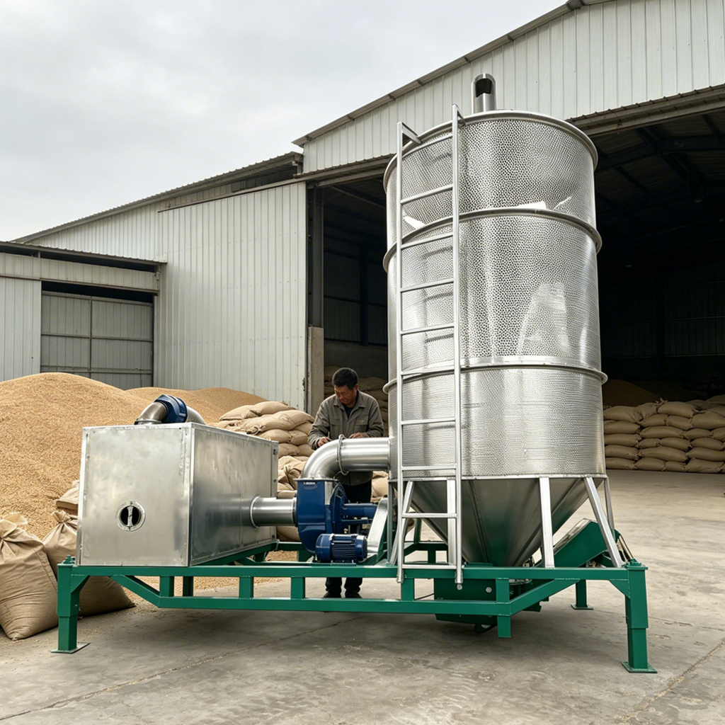 High Quality Small Mobile Grain Dryer Mini Rice Grain Dryer Corn Paddy Mobile Grain Dryer for Sale
