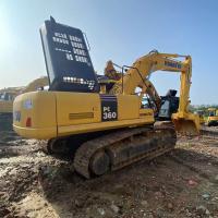 Excavadora Komatsu PC360 de segunda mão Excelente função de controle da máquina