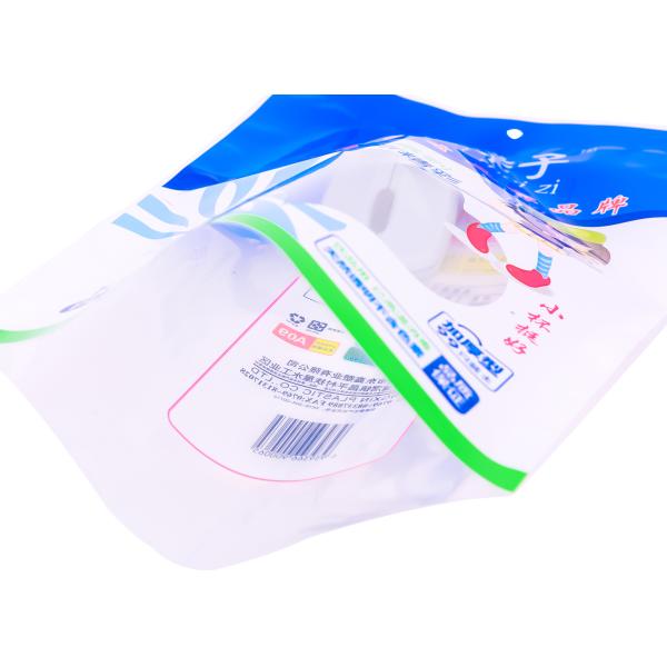 Clear Window Food Grade Heat Seal Plastic Bags , Recycle Heavy Duty Clear Plastic Bags