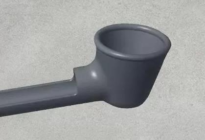 Si3N4 Nozzle Silicon Nitride Ceramics Oxidation Resistance High Toughness