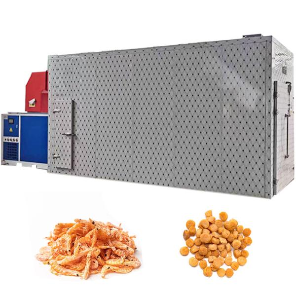 High Capacity Heat Pump Shrimp And Ikan Food Cabinet Dryer With 26Kw Power