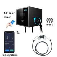 22kw Fast EV Charger European Standard For Electric Vehicle Charging Station