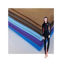 75D Nylon Stretch Weft Tecido de tricô cor personalizada para Scuba Swimsuit Bikini