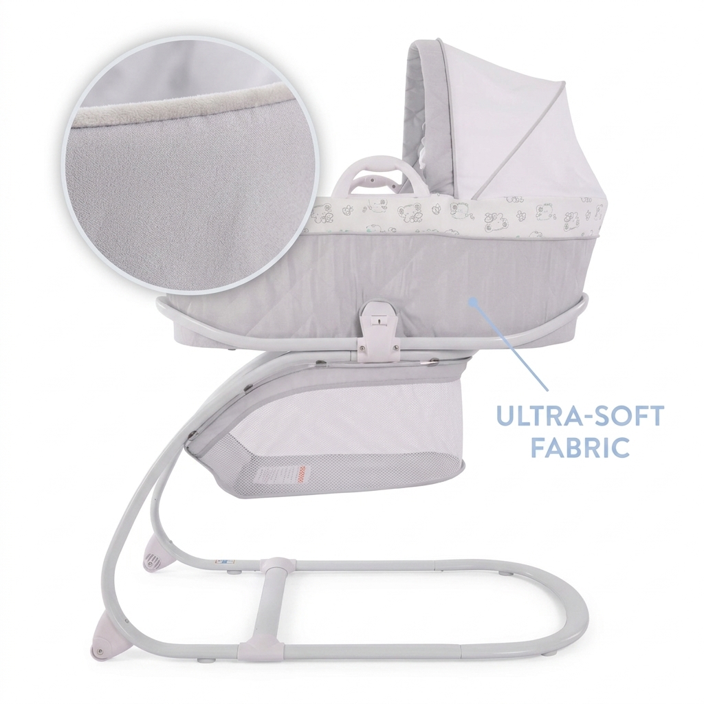 German Market Electric Swing Bed European Standard with CE EN 71 Safety Certification