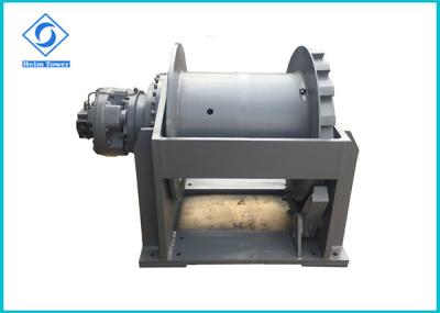 Double Single Drum Industrial Hydraulic Winch Free Fall Anchor For Road Recovery