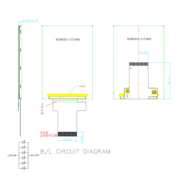 Провод модуля SPI 4 дисплея 16BIT TFT дисплей Arduino 320*480 Tft Lcd 3,5 дюймов