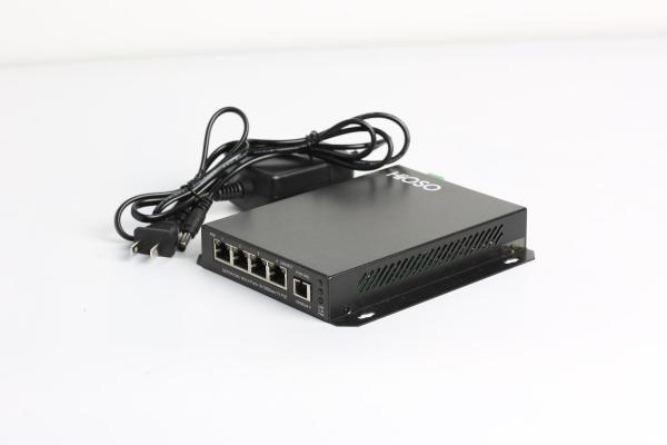 HA7204PH 10/100Mbps Auto Adapted POE Ports DC 48V EPON ONU
