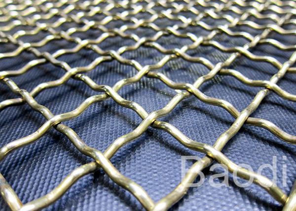 Construction Mild Steel Crimped Wire Mesh For Making Barbecue Metal Grill