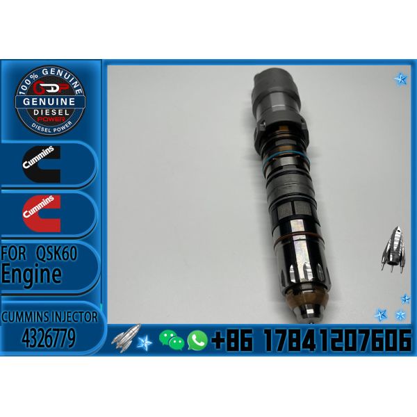 For  Truck Spare Parts QSK45 QSK60 Injector 4326779 4088427 for Diesel-Fueled Vehicles