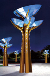 Steel Boday Outdoor LED Landscape Lights for Park and Garden