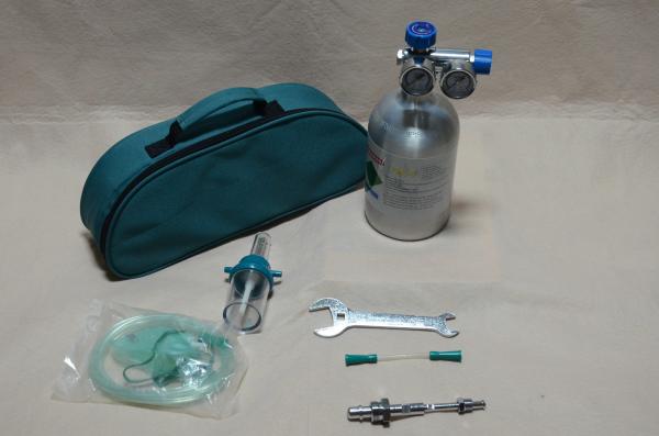 LW-YT 0.27L EU Certificate High Pressure Aluminum Gas Cylinder L Safety Gas Cylinder for Medical Use