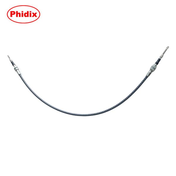 Push-Pull Control Cable Assembly With Threaded Ends