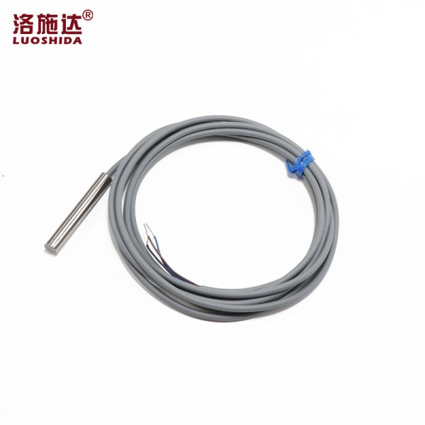 Loushida D6.5 3-wire 1mm 8mm Non/flush Mount Capacitive Proximity Sensor with NPN/PNP Outputs for Metal Detection