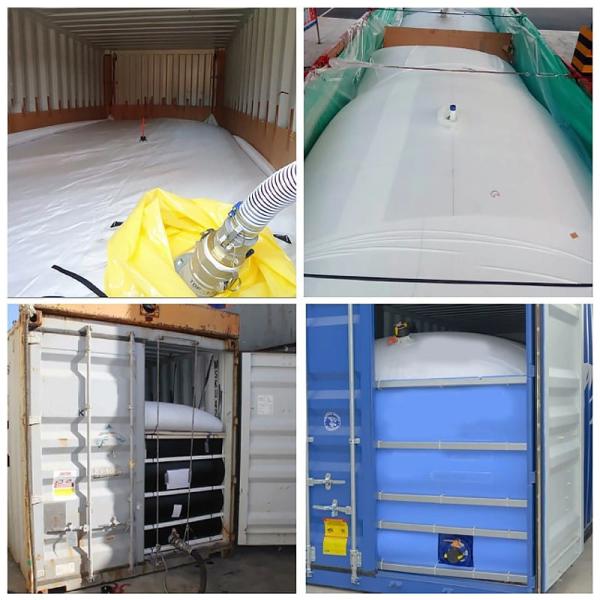 Wholesale Food Grade 25000l Bulk Liquid 20ft Flexibags Flexitank Fire Retardant Fuel Bladder Diesel Oil Flexitank