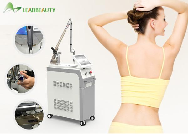 High quality 1064 and 532nm wavelength big LCD touch screen q switch nd yag laser tattoo removal machine for sale