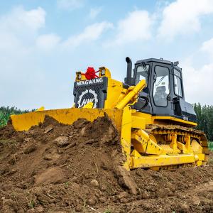Durable strong blades 10 Ton Bulldozer Machines with Low Ground Pressure