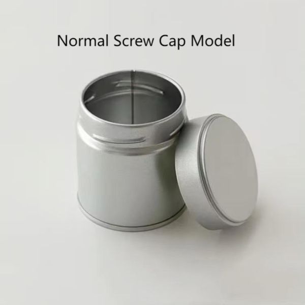 Matcha 30g Metal Custom Round Cans Food Grade Matcha Cans with Easy Pull Lids, Sell Can