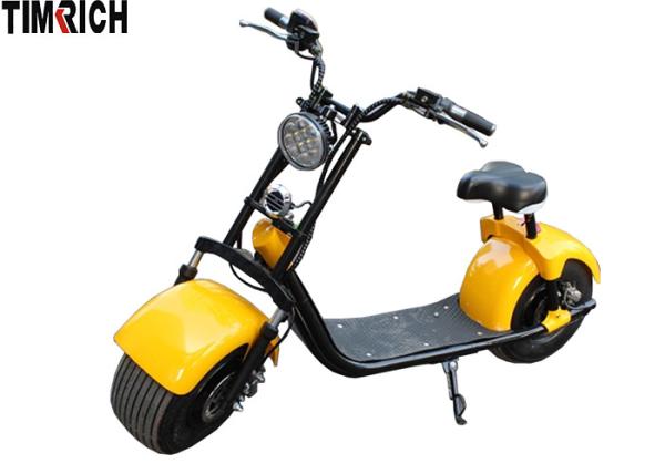 1500 Watt City Coco Electric Scooter , Two Wheeled Electric Motorcycle TM-TX-09