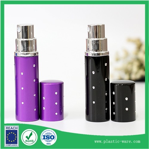5 ml diamond point electrochemical aluminum tube spray perfume perfume bottles packing