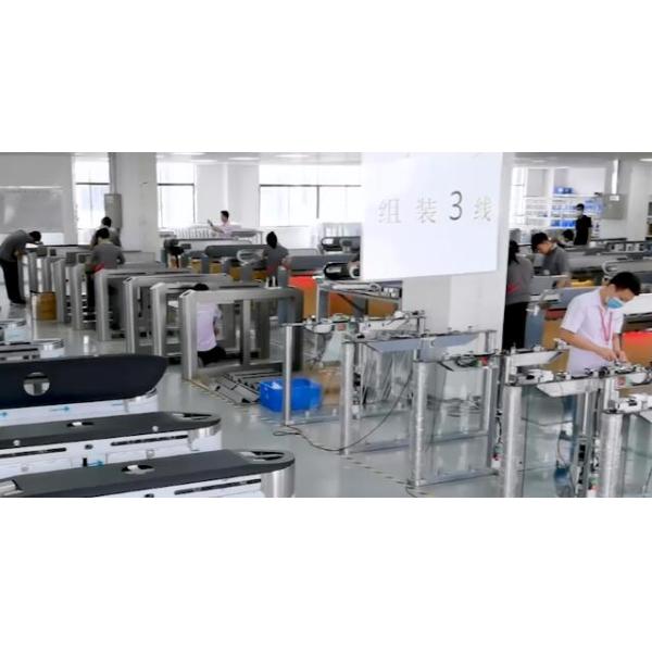 Ворота нержавеющей стали ворот торгового центра супермаркета высоты Анти--подъема 1400mm пешеходные сползая