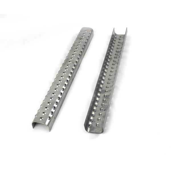 Galvanized Perforated Safety Ladder Rung Anti-Slip Metal Tread