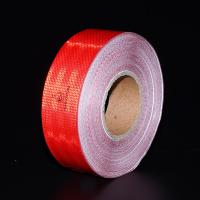 Tape réfléchissante rouge de 2 pouces auto-adhésive pour véhicule à camions
