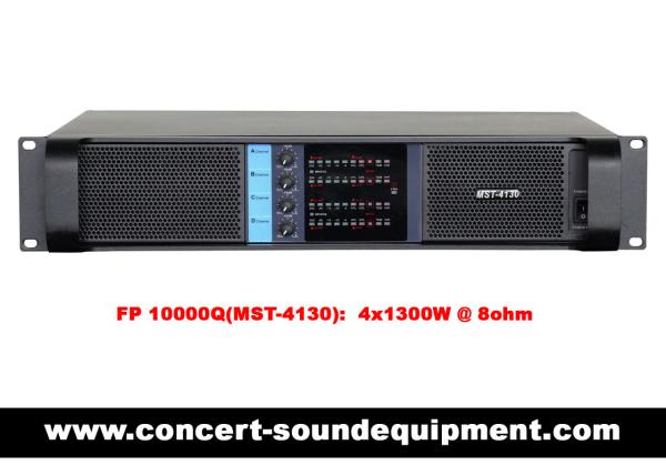 Disco Sound Equipment / FP 10000Q Switch Mode 4 Channel 4x1300W Amplifier