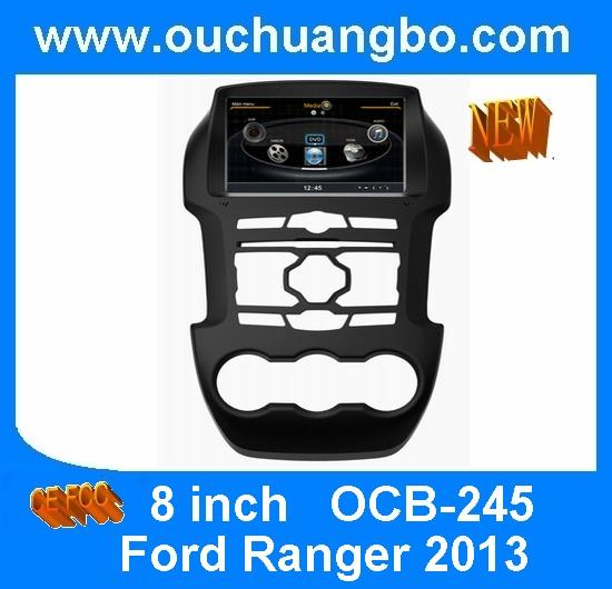 Ouchuangbo S100 Platform DVD Radio Sat Navi for Ford Ranger 2013 Stereo Multimedia Virtual 20 disc playing OCB-245