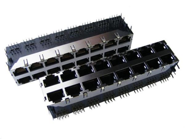 RJ45 connector 2x8  90°