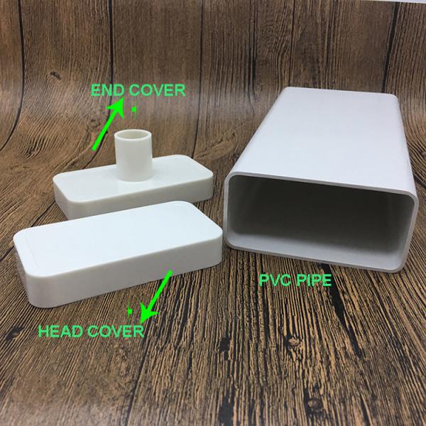 НФТ гидропонические каналы растений для выращивания ПВХ пластиковые трубы для оптимального роста