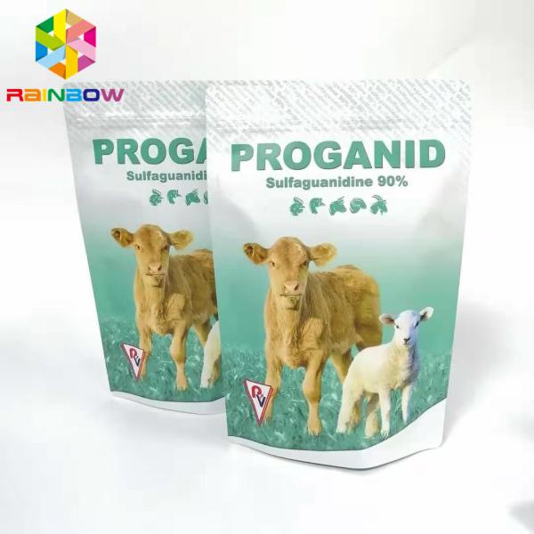 Malote da folha da impressão da rotogravura que empacota impressão feita sob encomenda o saco laminado do alimento animal