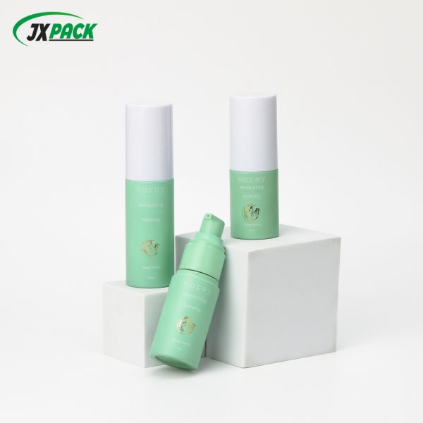30ml-80ml PET Plastic Lotion Bottle with Pump Head and Recyclable Material for Travel Size Cosmetics
