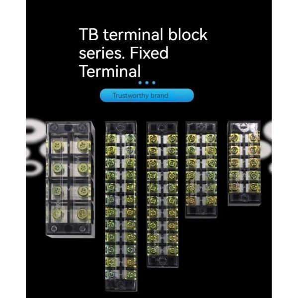 TB серия Барьер Pc TB Wire Connect Фиксированные терминальные блоки ПВХ кабельные терминалы