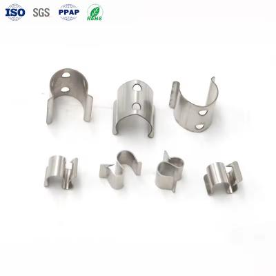 Partes de estampado de acero inoxidable personalizadas 0.2-5 mm de espesor ISO9001
