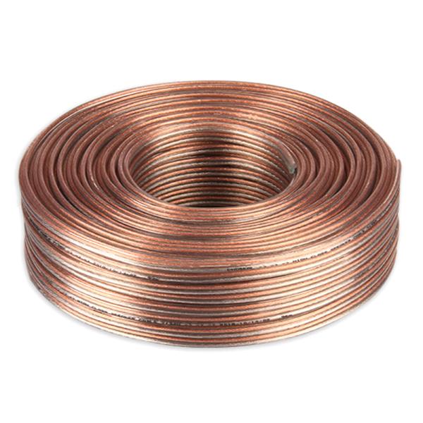 Transparent Jacket Shielded Speaker Cable Heavy Duty 350 Strands OFC Conductor 3mm² 100m Rolls